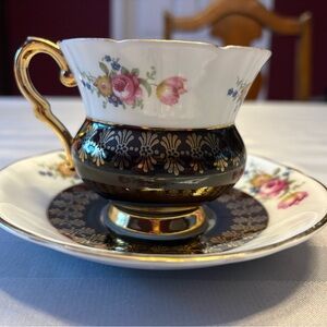 Vintage Bone China Stafford Tea Cup & Saucer
